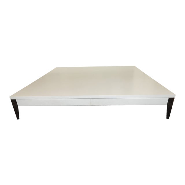 Contemporary Connexe Large Square Table Attributed Roche Bobois For Sale