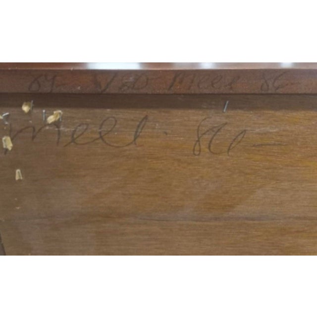 Vintage Craftique Chippendale Style Solid Mahogany Dresser For Sale - Image 11 of 12