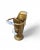 Antique Dutch Brass Umbrella Stand with Delft Blue Ceramic Handles, Netherlands, 1890 For Sale - Image 6 of 18