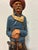 Vintage Western Cowboy Figurine Statue For Sale - Image 4 of 13