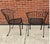 1990s Woodard Pinecrest Attributed Outdoor Wrought Iron Dining Set 7 Pieces For Sale - Image 10 of 12