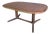 Rosewood Danish Modern Expanding Dining Table Niels Moller Attributed For Sale