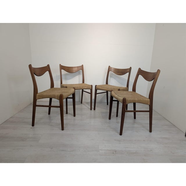 Danish Teak Chair by Arne Wahl Iversen GS61 for Glyngore Stolefabrik, 1960s For Sale - Image 6 of 18