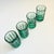 Mid-Century Modern Gridded Tumblers - Set of 4 - Anchor Hocking Tartan For Sale - Image 3 of 6