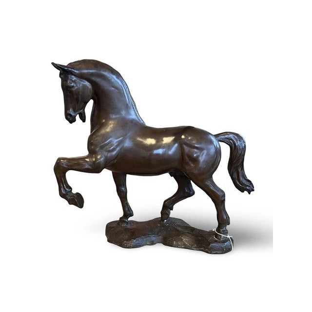 Unknown Artist, Classical Horse Sculpture, Cast Bronze For Sale - Image 10 of 11