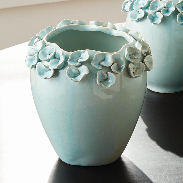 Early 21st Century Petite Fleur Vase Tall For Sale - Image 5 of 5