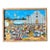 Detailed Latino Folk Art Comalapa School Movement - Painting of the Fiesta De Comalapa, Signed For Sale