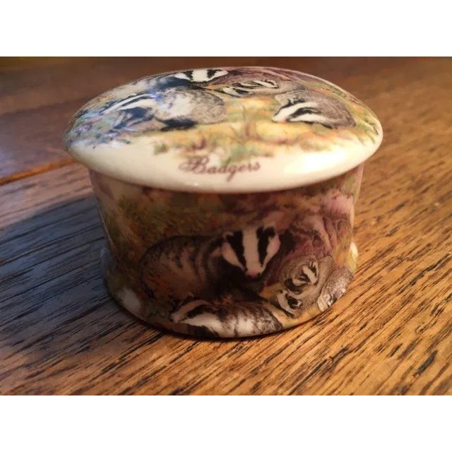 Set of 4 1990s Porcelain Newhall Staffordshire Boxes For Sale In San Antonio - Image 6 of 7