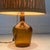 Glass Vintage Dame Jeanne Table Lamp, 1970s For Sale - Image 7 of 8