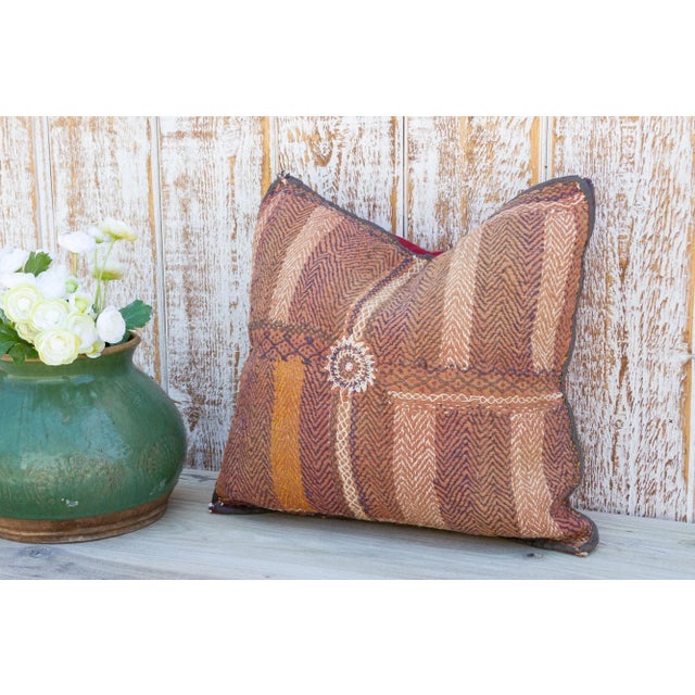 Thar Sindh Sami Square Pillow For Sale - Image 4 of 9