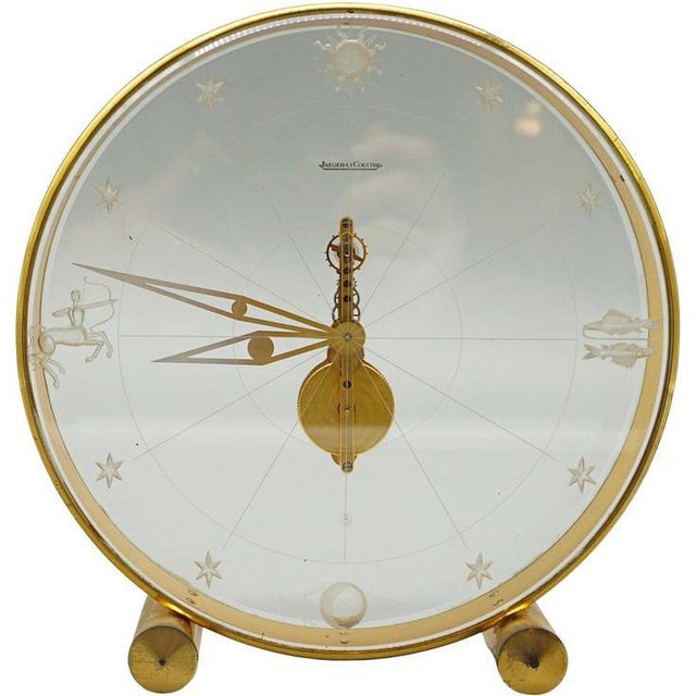 Mid-Century Mantel Clock from Jaeger Le-Coultre, 1960s For Sale - Image 14 of 14