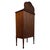 Antique English Mahogany Display Cabinet with Mirror, 1900s For Sale - Image 9 of 11