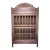 Primitive Spanish Colonial Trastero Cupboard With Spindle Door, New Mexico 1800s For Sale