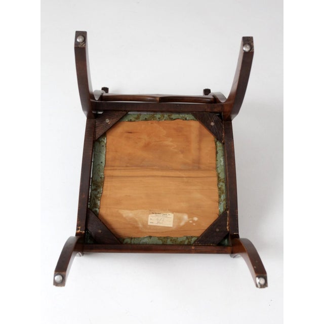 Mid-20th Century Empire Revival Side Chair by Westfield Company For Sale - Image 14 of 15