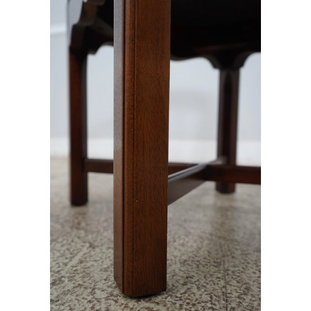 Wood Chippendale Mahogany Corner Chair For Sale - Image 7 of 12