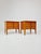 Mid-Century German Beech Bedside Tables from Wk Möbel, 1960s, Set of 2 For Sale - Image 9 of 11