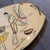 This exquisite Italian serving tray is a quintessential example of mid-century modern design from the 1950s, blending...