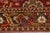 Authentic Indian Agra Bold Red Handmade Wool Carpet For Sale In New York - Image 6 of 8