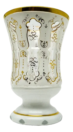 19th Century Biedermeier Water Chalice, Austro-Hungarian Empire