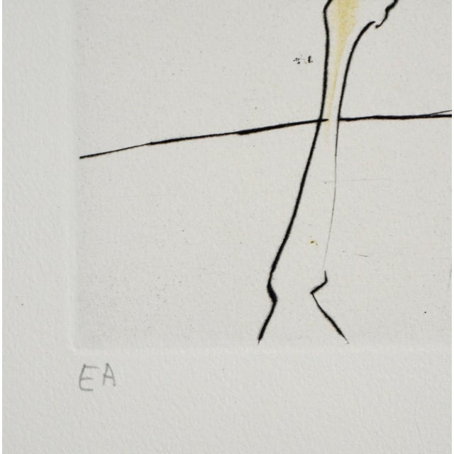 1970s Dali Hamadryades Mimetiques Arborescentes H/Sig Etching Dali Archives Certified For Sale - Image 5 of 7