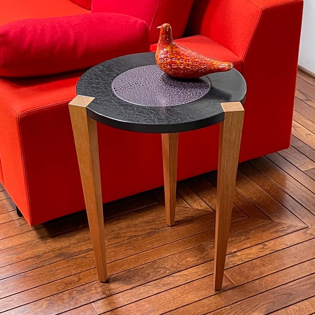 Lee Weitzman Side Table For Sale - Image 12 of 12