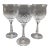 Mikasa Montclair Water Goblets-Set of 3 For Sale
