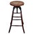 1900 - 1909 Early 20th Century Late Victorian Oak and Iron Drafting/Workshop Adjustable Stool by Thonet For Sale - Image 5 of 6