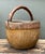 Camel Vintage 19th Century Chinese Rice Basket For Sale - Image 8 of 12
