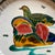 Vintage Japanese Kutani Mandarin Duck Motif Round Decorative Display Plate 9.75" For Sale - Image 4 of 8