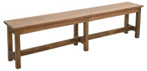 Vintage Large Wooden Bench