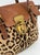 Mid 20th Century Dolce and Gabbana Leopard Print Pony Hair Tan Leather Miss Privee Shoulder Bag For Sale - Image 10 of 11