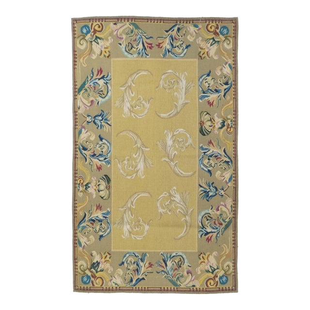 Aubusson Rug 3' X 5' For Sale