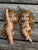 Rare Vintage 1964 Richter chalkware wall Plaques Cherubs Big Eyes Hard to find 1964 Richter chalkware wall plaque fairy...