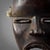 African Early 20th Century Dan Dean Gle Mask with Bells on Custom Stand For Sale - Image 3 of 11