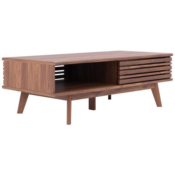 Rori 2 Door Coffee Table - Walnut For Sale In Philadelphia - Image 6 of 6