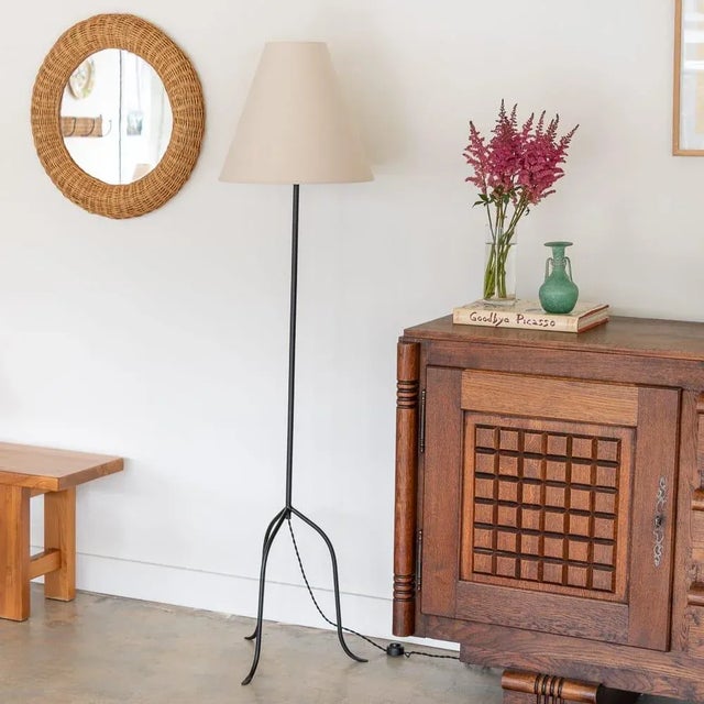 Panoplie Iron Tripod Floor Lamp For Sale - Image 12 of 12