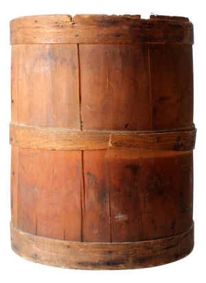Antique Wooden Barrel