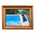 Contemporary Hockney Inspired Black Lab Dog Print by Judy Henn Framed For Sale