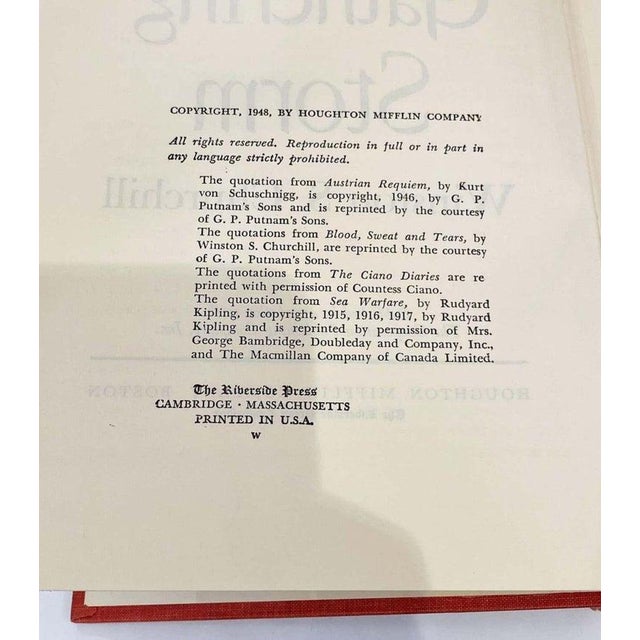 Paper "The Second World War, " by Winston Churchill For Sale - Image 7 of 11