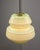 Mid-Century Pendant Lamp in Green Glass and Brass For Sale - Image 5 of 15