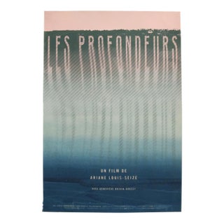 2019 Contemporary Movie Poster by Sébastien Lépine - Les Profondeurs For Sale