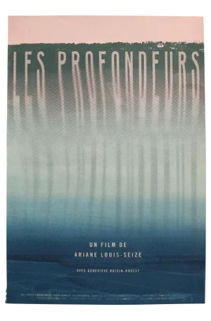 2019 Contemporary Movie Poster by Sébastien Lépine - Les Profondeurs