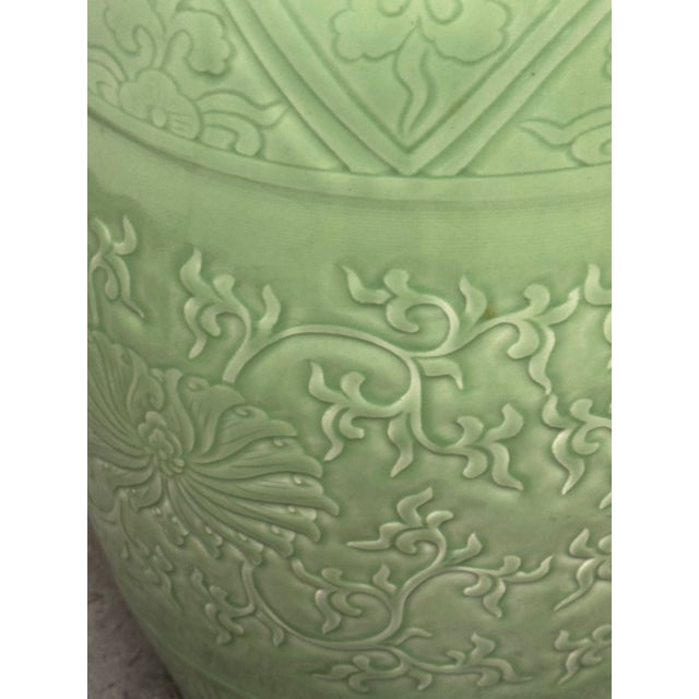 Safavieh Safavieh Lotus Garden Stool For Sale - Image 4 of 12