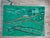Textile Handmade Moroccan Beni Ourain Rug, Emerald Green Abstract, 9'7" X 6'9" For Sale - Image 7 of 15