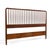 This strikingly simple and elegant headboard of solid old-growth teak shows the influence of Shaker design on mid-century...