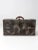 Farmhouse Antique Hardboard Suitcase For Sale - Image 3 of 11