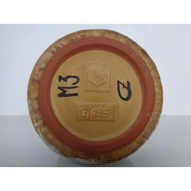 Ceramic G/135 Vase by Fridegart Glatzle for Karlsruher Majolika, Germany, 1970s For Sale - Image 15 of 16