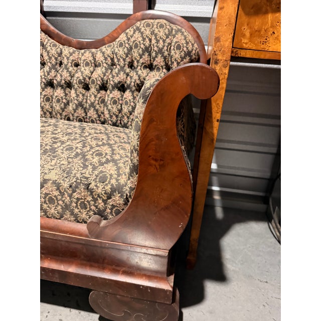 Late 19th Century Victorian Era Sofa Duncan Phyfe Style For Sale - Image 11 of 12