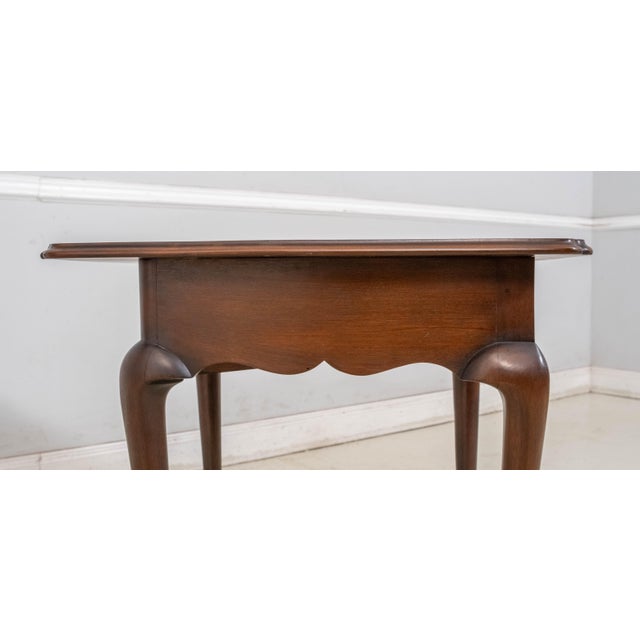 Kittinger Cw-2 Colonial Williamsburg Mahogany Handkerchief Table For Sale - Image 12 of 18