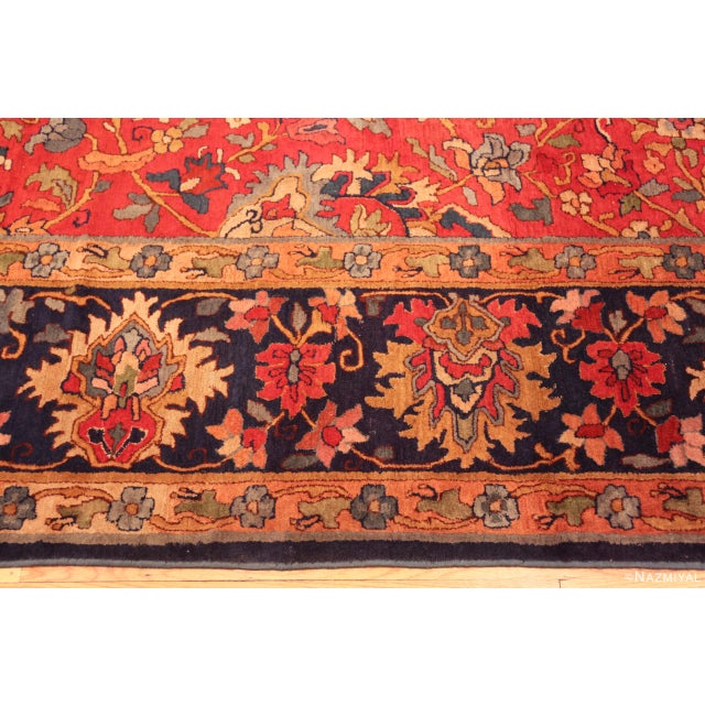 Traditional Nazmiyal Collection Vintage German Hooked Area Rug For Sale - Image 3 of 10